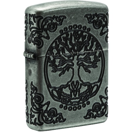 Zippo 2024 Zippo Choice Tree Of Life Design Antique Silver ZIP-29670